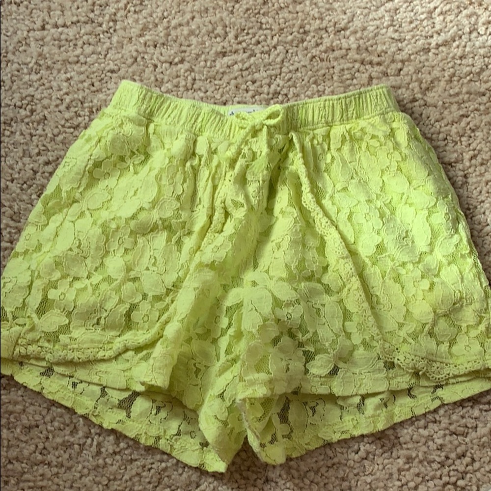 A pair of Abercrombie kids Lacey, flowy shorts